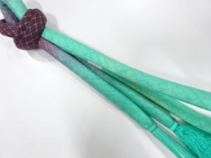 未使用品　正絹　手組帯締め